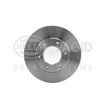 Jeu de 2 disques de frein avant HELLA