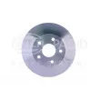 Jeu de 2 disques de frein avant HELLA 8DD 355 108-601 - Visuel 2