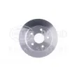 Jeu de 2 disques de frein arrière HELLA 8DD 355 108-611 - Visuel 2