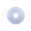 Jeu de 2 disques de frein arrière HELLA 8DD 355 109-211 - Visuel 2