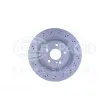 Jeu de 2 disques de frein arrière HELLA 8DD 355 109-501 - Visuel 2