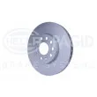 Jeu de 2 disques de frein avant HELLA 8DD 355 109-581 - Visuel 3