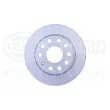 Jeu de 2 disques de frein arrière HELLA 8DD 355 109-601 - Visuel 2