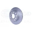 Jeu de 2 disques de frein arrière HELLA 8DD 355 109-601 - Visuel 3