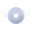 Jeu de 2 disques de frein arrière HELLA 8DD 355 109-641 - Visuel 2