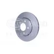 Jeu de 2 disques de frein arrière HELLA 8DD 355 109-701 - Visuel 3
