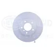 Jeu de 2 disques de frein avant HELLA 8DD 355 109-921 - Visuel 2