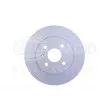 Jeu de 2 disques de frein arrière HELLA 8DD 355 110-271 - Visuel 2