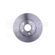 Jeu de 2 disques de frein avant HELLA 8DD 355 110-281 - Visuel 2