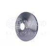 Jeu de 2 disques de frein avant HELLA 8DD 355 110-281 - Visuel 3