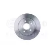 Jeu de 2 disques de frein arrière HELLA 8DD 355 110-291 - Visuel 2