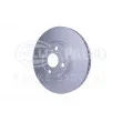 Jeu de 2 disques de frein avant HELLA 8DD 355 110-451 - Visuel 3