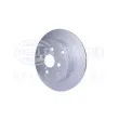 Jeu de 2 disques de frein arrière HELLA 8DD 355 110-511 - Visuel 3