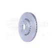 Jeu de 2 disques de frein avant HELLA 8DD 355 110-531 - Visuel 3