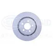 Jeu de 2 disques de frein arrière HELLA 8DD 355 110-611 - Visuel 2