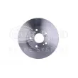 Jeu de 2 disques de frein avant HELLA 8DD 355 110-631 - Visuel 2