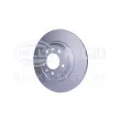 Jeu de 2 disques de frein arrière HELLA 8DD 355 110-801 - Visuel 3