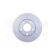 Jeu de 2 disques de frein avant HELLA 8DD 355 110-881 - Visuel 2