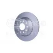 Jeu de 2 disques de frein arrière HELLA 8DD 355 111-181 - Visuel 3