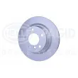 Jeu de 2 disques de frein arrière HELLA 8DD 355 111-281 - Visuel 3
