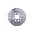 Jeu de 2 disques de frein avant HELLA 8DD 355 111-341 - Visuel 2