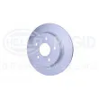 Jeu de 2 disques de frein arrière HELLA 8DD 355 111-381 - Visuel 3