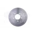 Jeu de 2 disques de frein arrière HELLA 8DD 355 111-421 - Visuel 2