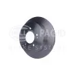 Jeu de 2 disques de frein arrière HELLA 8DD 355 111-421 - Visuel 3