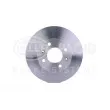 Jeu de 2 disques de frein avant HELLA 8DD 355 111-431 - Visuel 2