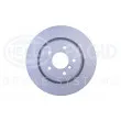 Jeu de 2 disques de frein arrière HELLA 8DD 355 111-961 - Visuel 2