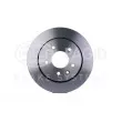 Jeu de 2 disques de frein arrière HELLA 8DD 355 112-041 - Visuel 2