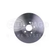 Jeu de 2 disques de frein avant HELLA 8DD 355 112-051 - Visuel 2