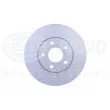 Jeu de 2 disques de frein avant HELLA 8DD 355 112-171 - Visuel 2