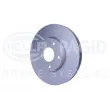 Jeu de 2 disques de frein avant HELLA 8DD 355 112-171 - Visuel 3