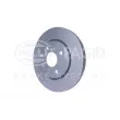Jeu de 2 disques de frein avant HELLA 8DD 355 112-311 - Visuel 3