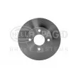 Jeu de 2 disques de frein avant HELLA 8DD 355 112-431 - Visuel 1