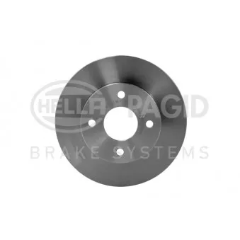 Jeu de 2 disques de frein avant HELLA 8DD 355 112-431