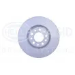 Jeu de 2 disques de frein avant HELLA 8DD 355 112-511 - Visuel 2