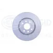 Jeu de 2 disques de frein avant HELLA 8DD 355 112-601 - Visuel 2