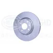 Jeu de 2 disques de frein avant HELLA 8DD 355 112-601 - Visuel 3