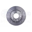 Jeu de 2 disques de frein avant HELLA 8DD 355 112-771 - Visuel 2