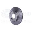 Jeu de 2 disques de frein avant HELLA 8DD 355 112-771 - Visuel 3