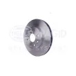 Jeu de 2 disques de frein avant HELLA 8DD 355 112-781 - Visuel 3