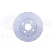 Jeu de 2 disques de frein avant HELLA 8DD 355 112-981 - Visuel 2
