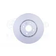 Jeu de 2 disques de frein avant HELLA 8DD 355 113-061 - Visuel 2