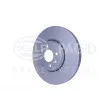 Jeu de 2 disques de frein avant HELLA 8DD 355 113-061 - Visuel 3