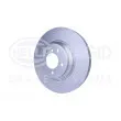 Jeu de 2 disques de frein avant HELLA 8DD 355 113-531 - Visuel 3