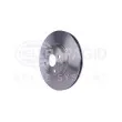 Jeu de 2 disques de frein avant HELLA 8DD 355 113-591 - Visuel 3