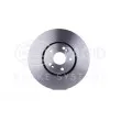 Jeu de 2 disques de frein avant HELLA 8DD 355 113-741 - Visuel 2