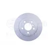 Jeu de 2 disques de frein arrière HELLA 8DD 355 114-001 - Visuel 2